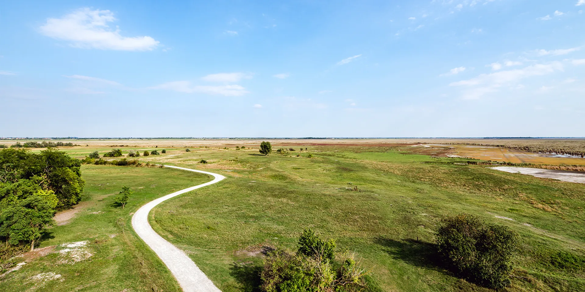 Vogelperspektive von Sandeck