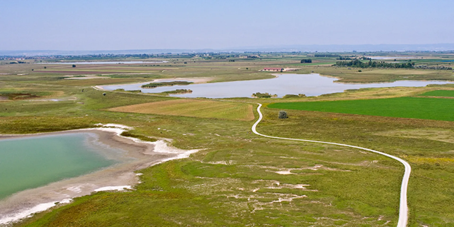 Vogelperspektive der Langen Lacke