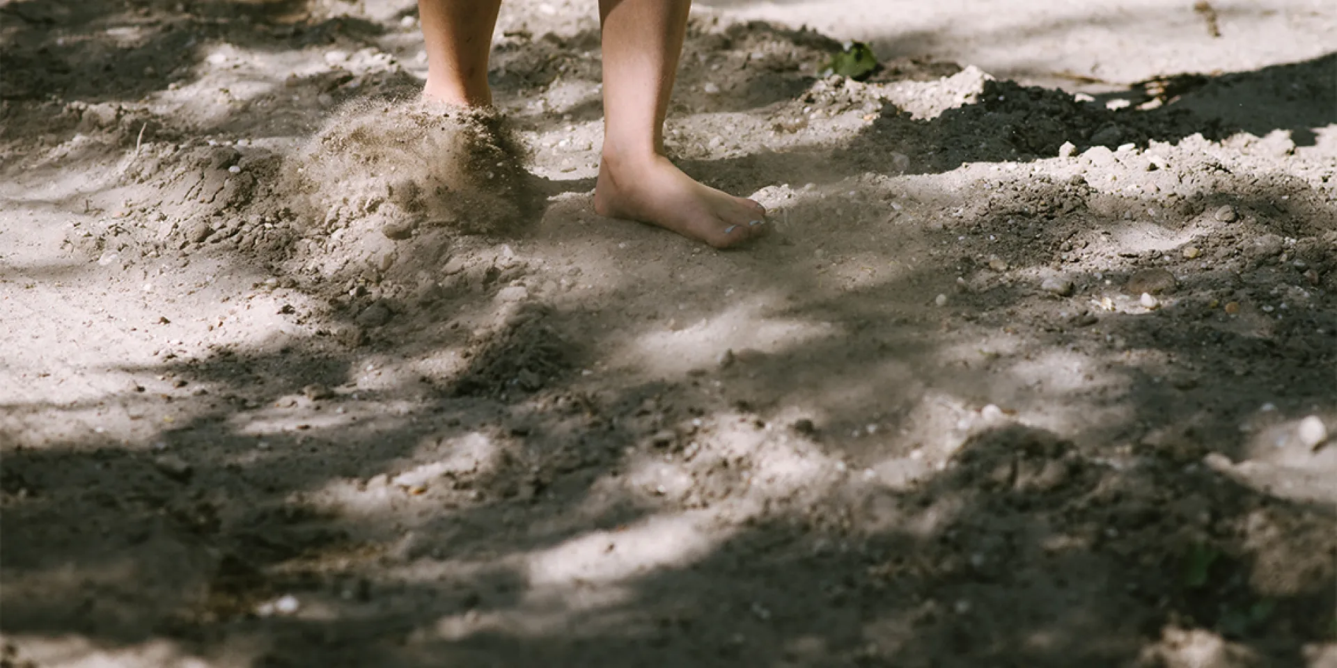 Füße im Sand