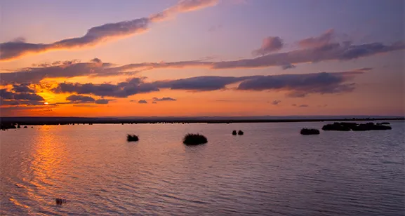 Abendstimmung am See