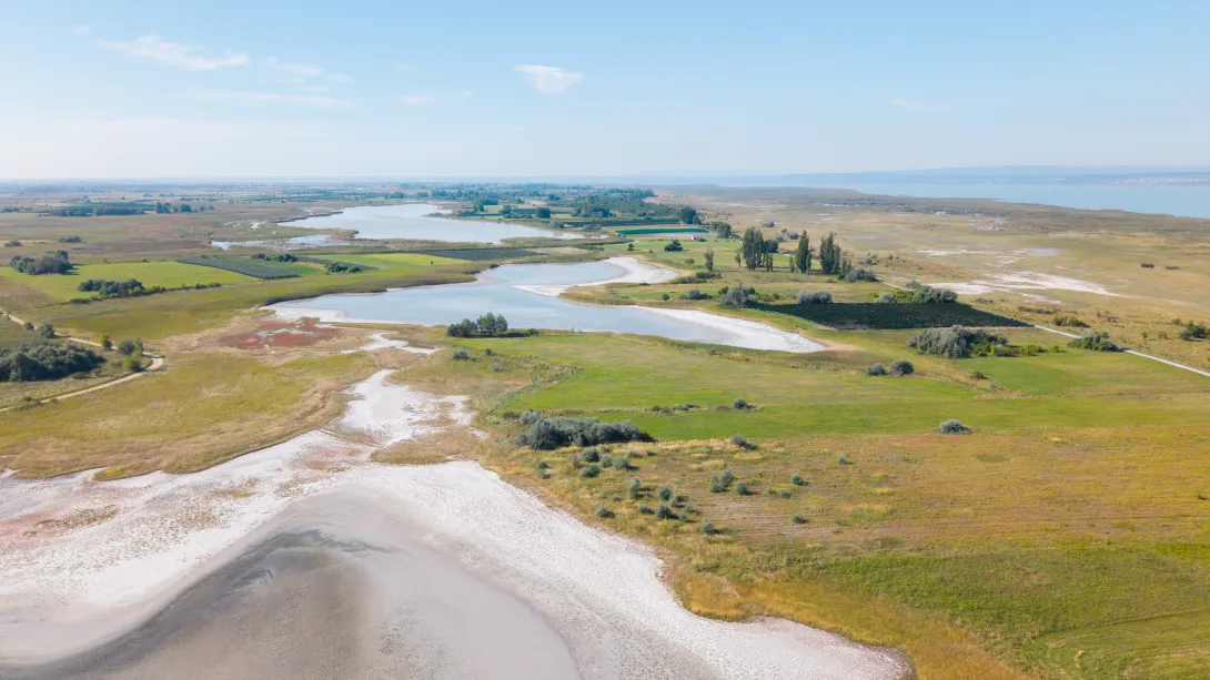 Drohnenaufnahme Stinkerseen